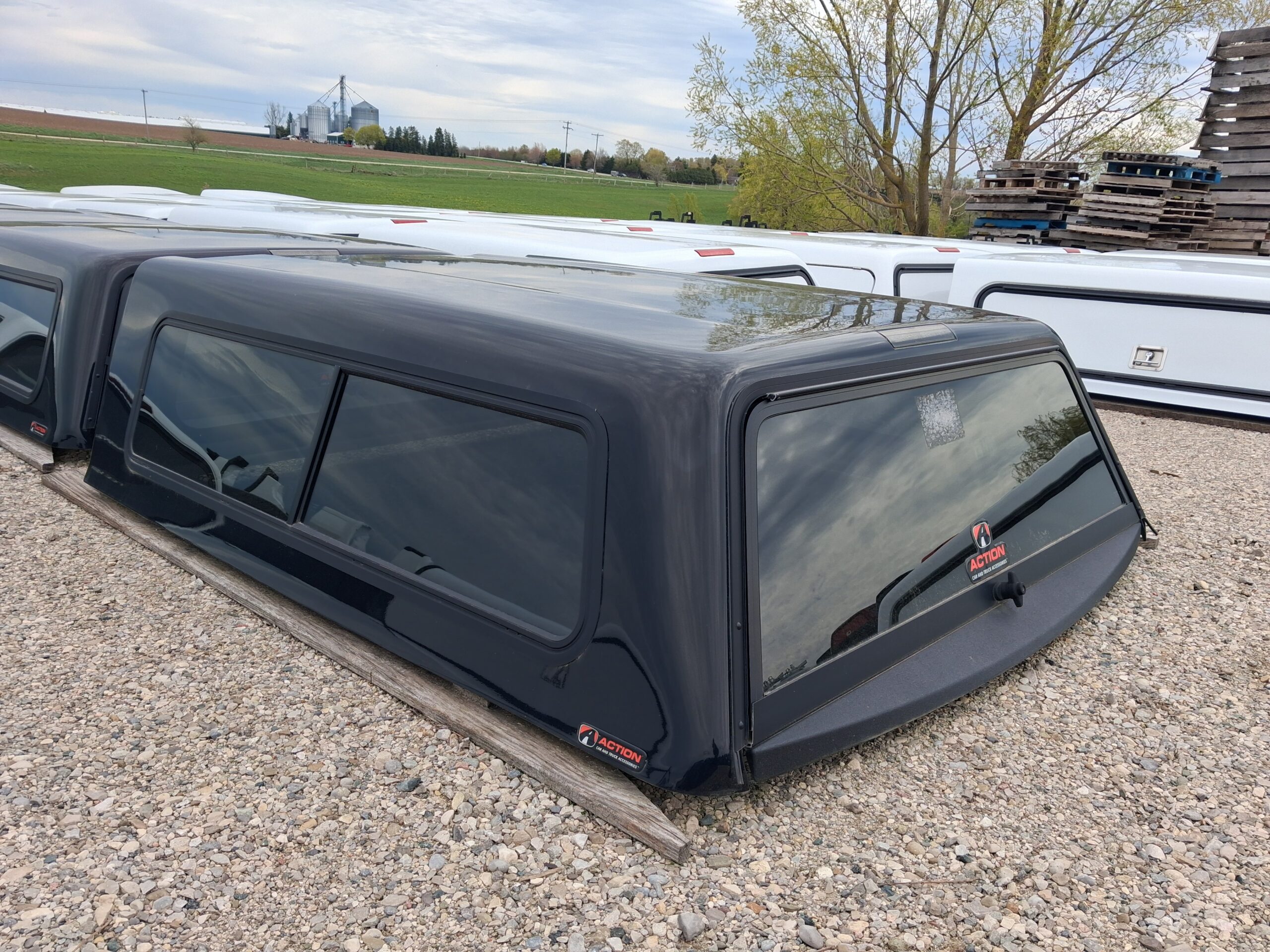 2019-2026 Dodge Ram 1500 New Body Style 6'4 NEW PXJ Diamond Black Contour 3 by ARE Truck cap 1 2019-2026 Dodge Ram 1500 New Body Style 6'4 NEW PXJ Diamond Black Contour 3 by ARE Truck cap