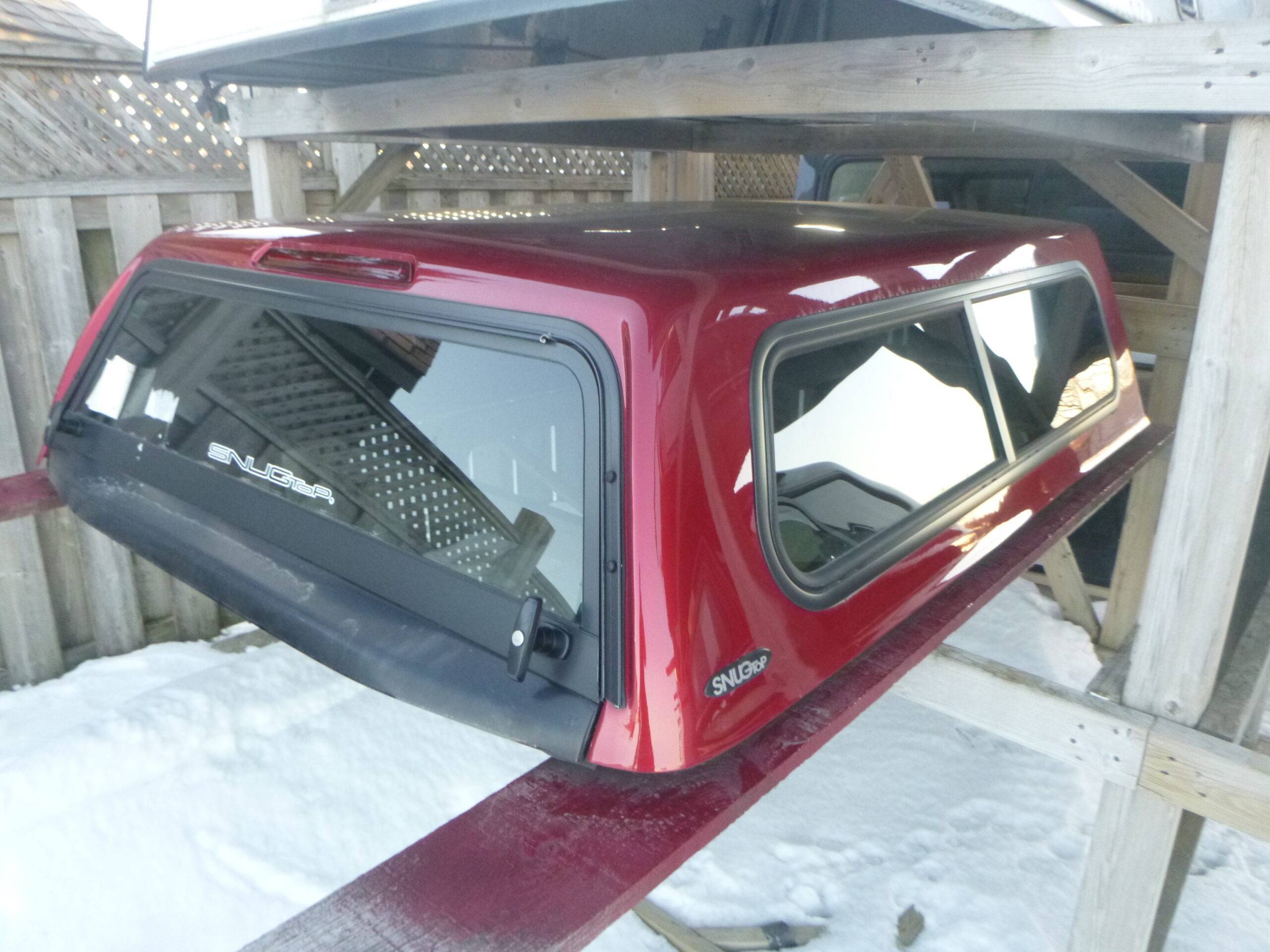 2019 - 2023 Ford Ranger 6' D4 Red Snug Top Truck Cap - Image 2