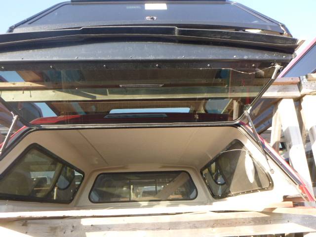 2021 - 2026 Ford F150 6'6 Lucid Red Leer Legend Truck Cap 4 2021 - 2026 Ford F150 6'6 Lucid Red Leer Legend Truck Cap - Image 4