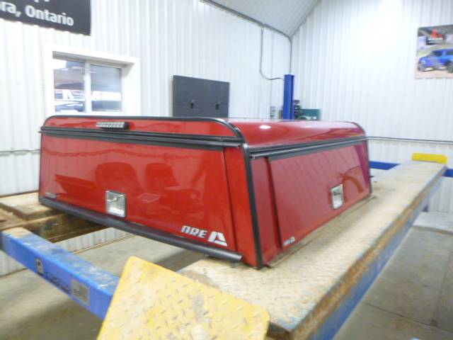 2016 - 2023 Toyota Tacoma 5'2 Red ARE Contractor Truck Cap 3 2016 - 2023 Toyota Tacoma 5'2 Red ARE Contractor Truck Cap - Image 3