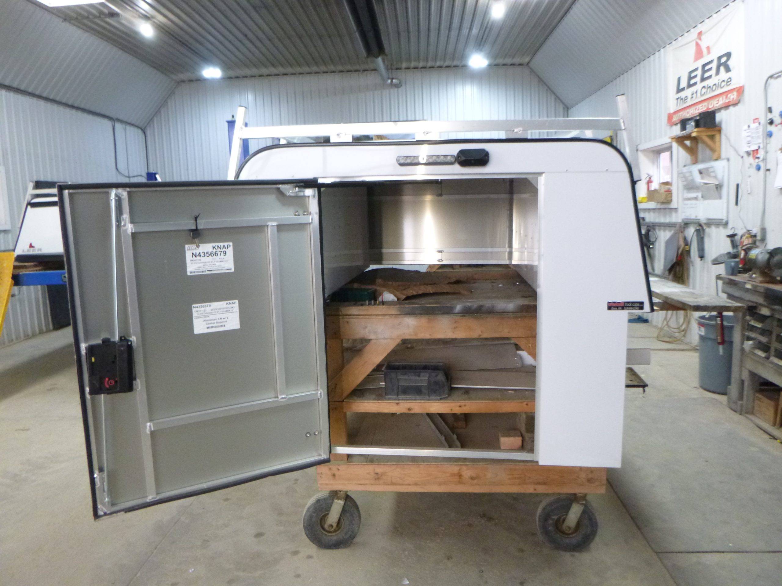 2023 - 2026 Chevrolet Colorado or GMC Canyon 5'2 White ARE Contractor Truck Cap - Image 4