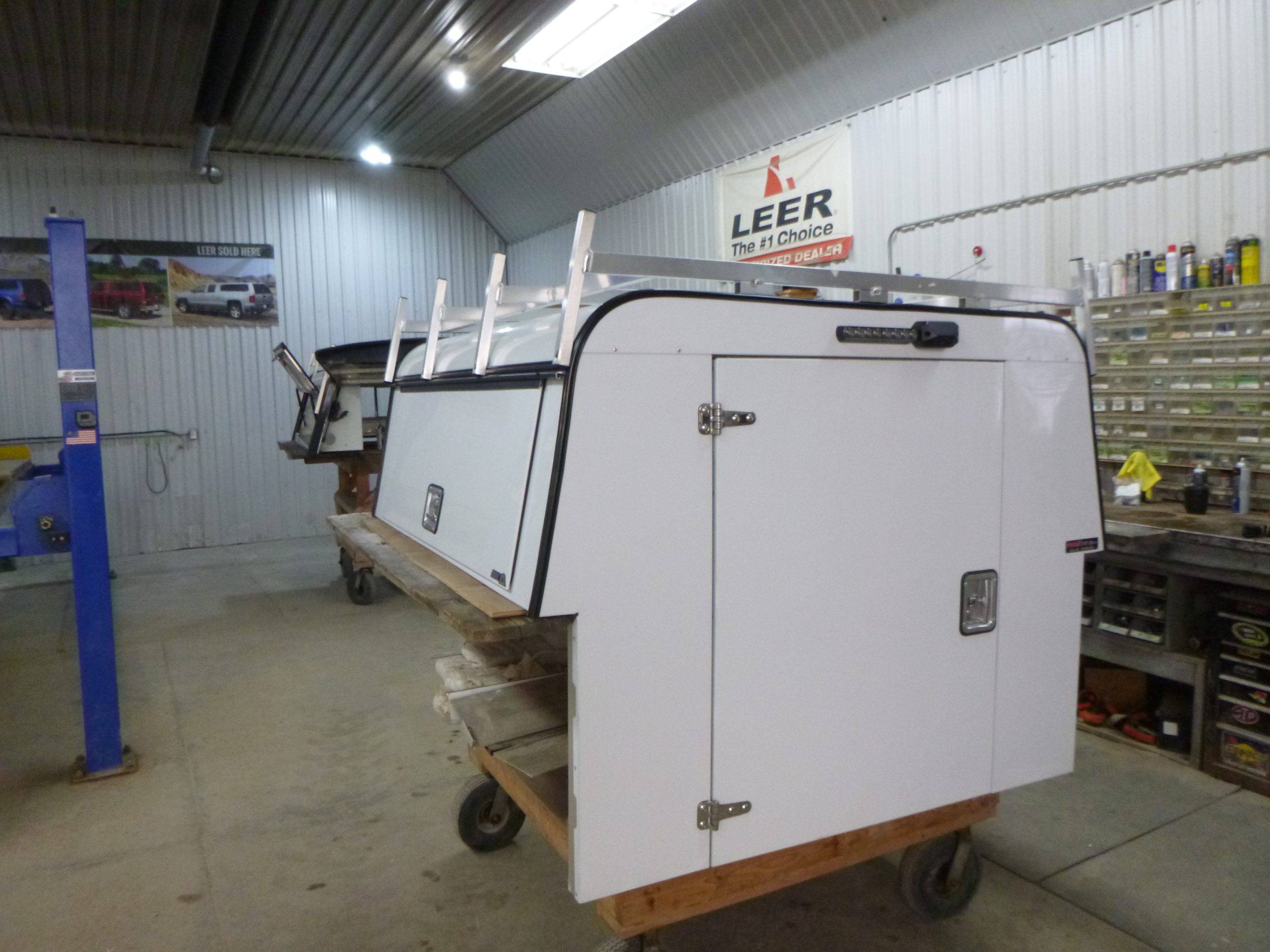 2023 - 2026 Chevrolet Colorado or GMC Canyon 5'2 White ARE Contractor Truck Cap - Image 3