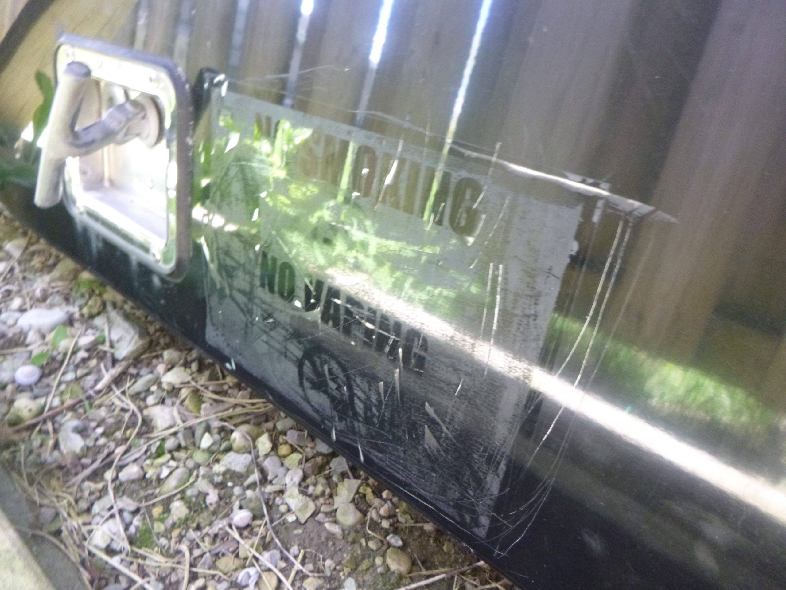 2015 - 2022 Chevrolet Colorado or GMC Canyon 6'2 Black ARE Contractor Truck Cap 6 2015 - 2022 Chevrolet Colorado or GMC Canyon 6'2 Black ARE Contractor Truck Cap - Image 6