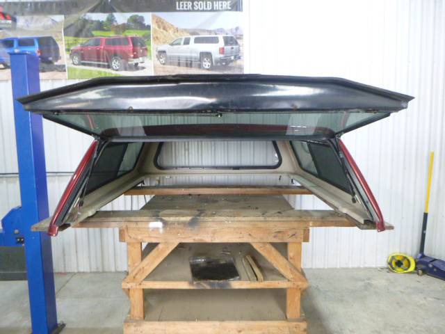 2015 - 2020 Ford F150 6'6 Red Jason Truck Cap 4 2015 - 2020 Ford F150 6'6 Red Jason Truck Cap - Image 4