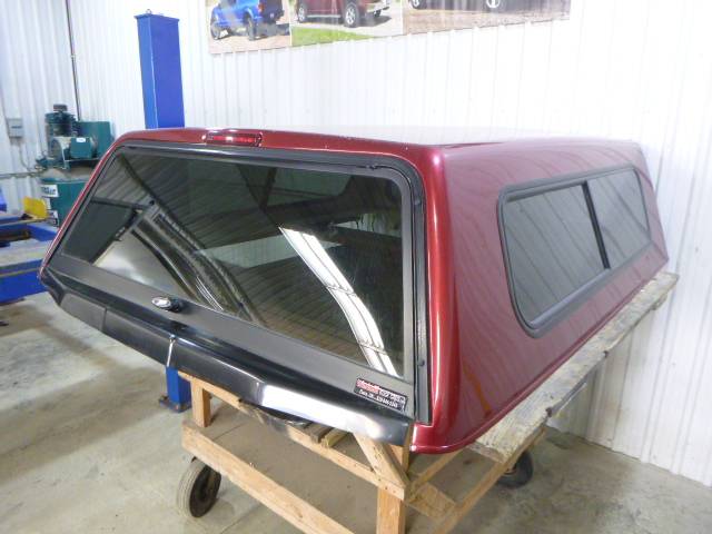 2015 - 2020 Ford F150 6'6 Red Jason Truck Cap 3 2015 - 2020 Ford F150 6'6 Red Jason Truck Cap - Image 3