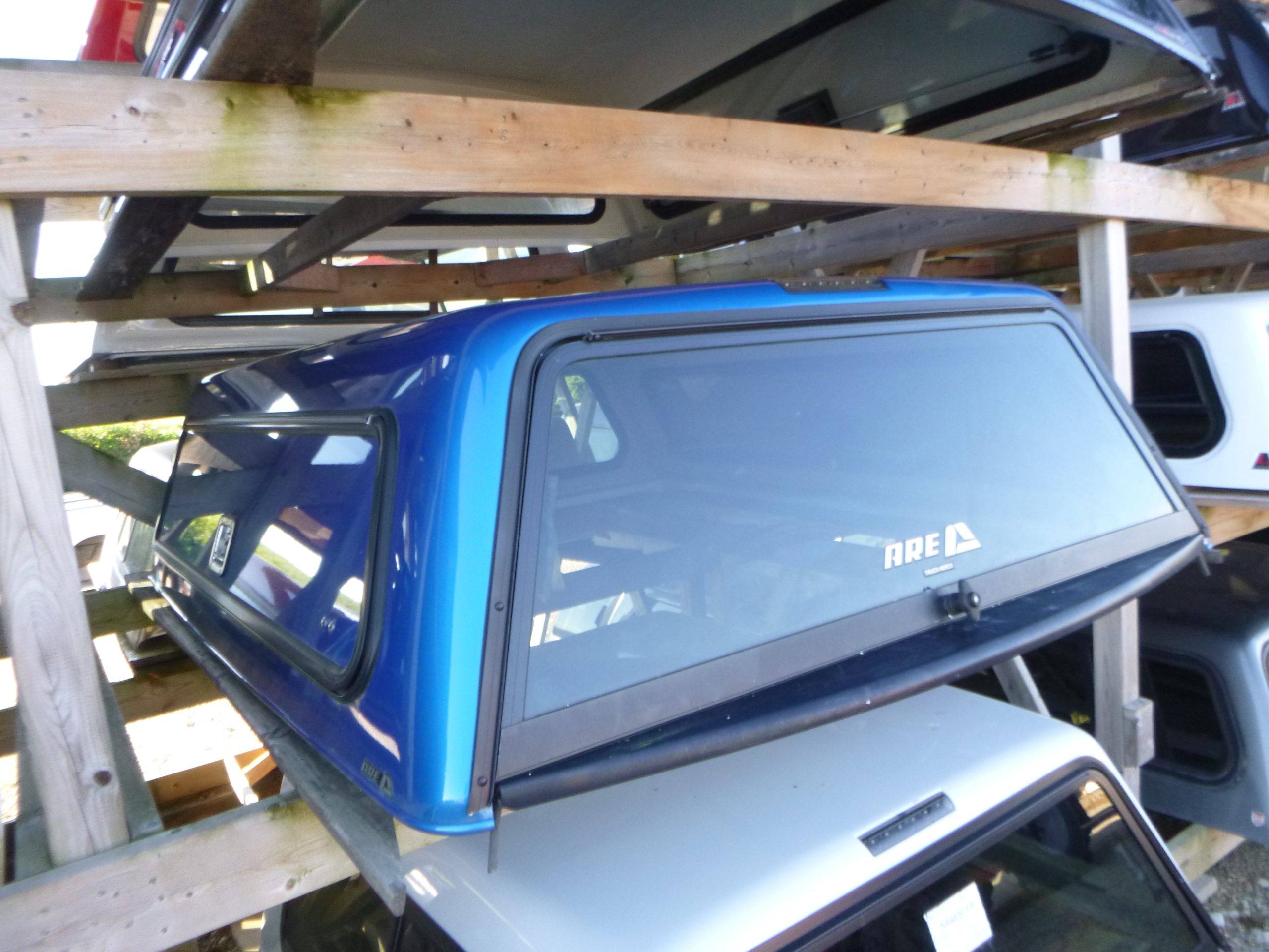 Dodge Ram 6'4 Crew Cab PBJ Hydro Blue ARE Truck Cap 2 Dodge Ram 6'4 Crew Cab PBJ Hydro Blue ARE Truck Cap - Image 2