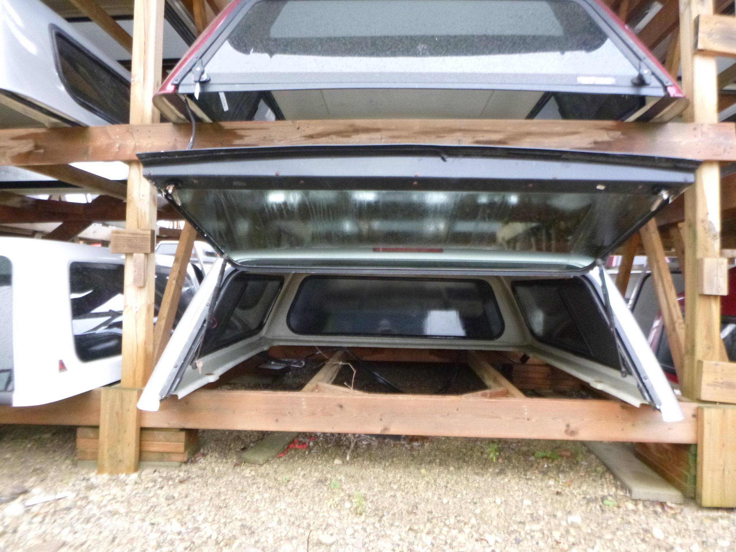 2014 - 2018 GMC Sierra or Chevrolet Silverado 5'8 Silver Raider Truck Cap - Image 4