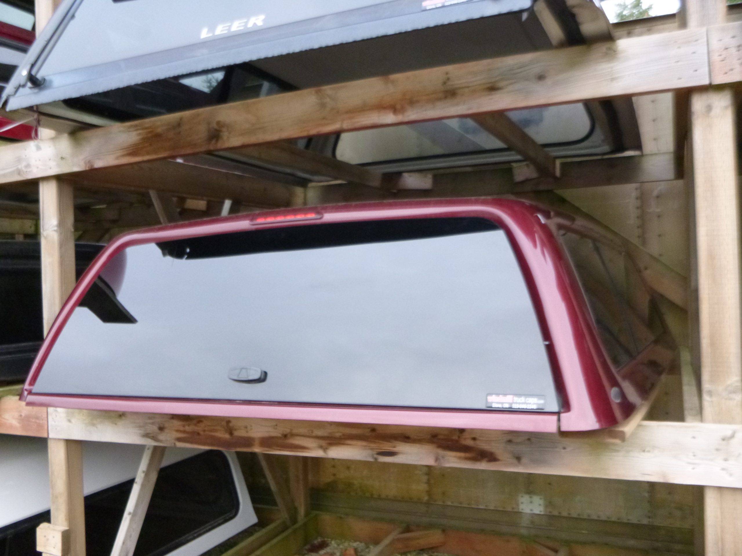 2014 - 2018 GMC Sierra or Chevrolet Silverado 6'6 Burgandy Jason Cyber Series Truck Cap - Image 3