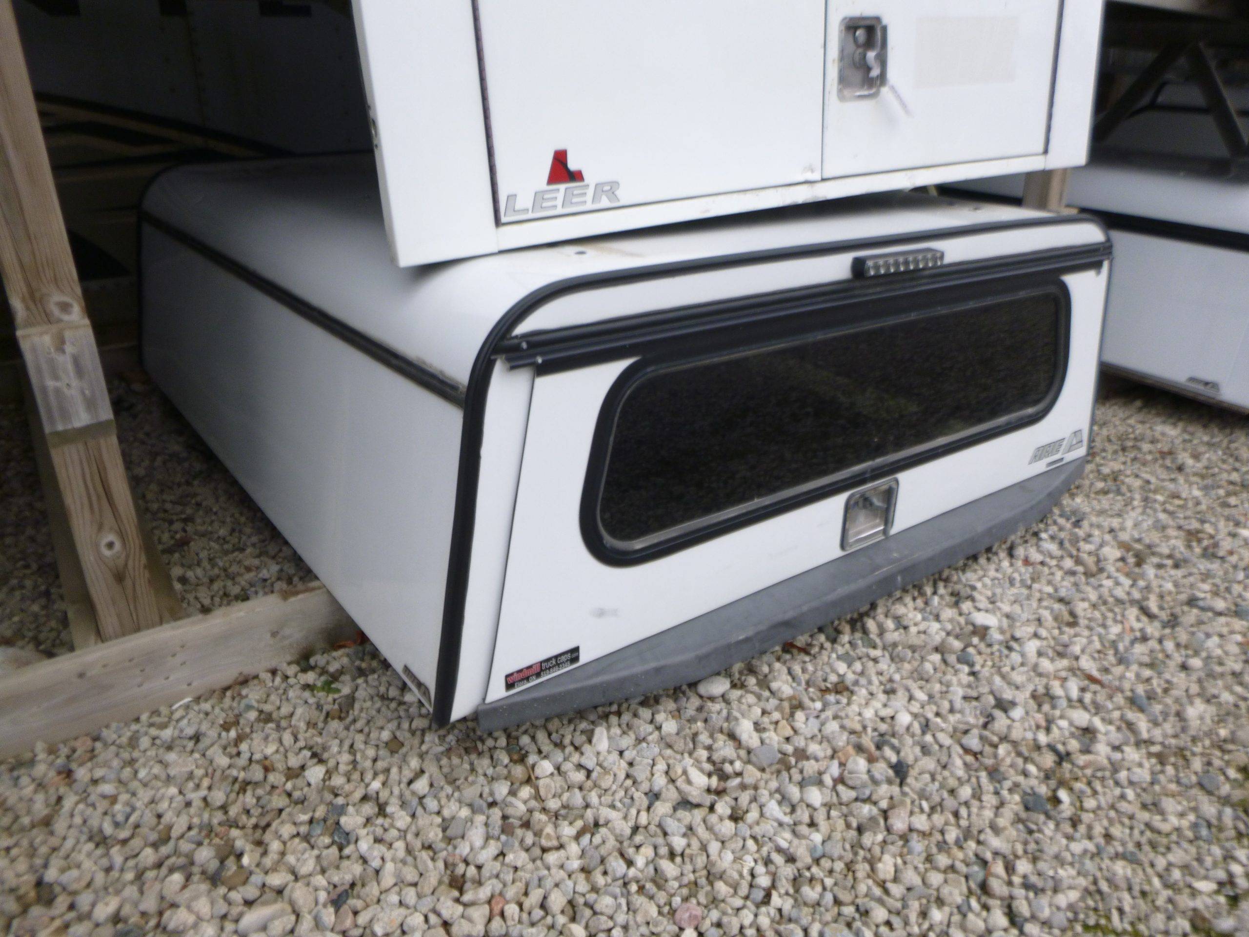 2015 - 2020 Ford F150 6'6 White ARE Contractor Truck Cap 3 2015 - 2020 Ford F150 6'6 White ARE Contractor Truck Cap - Image 3