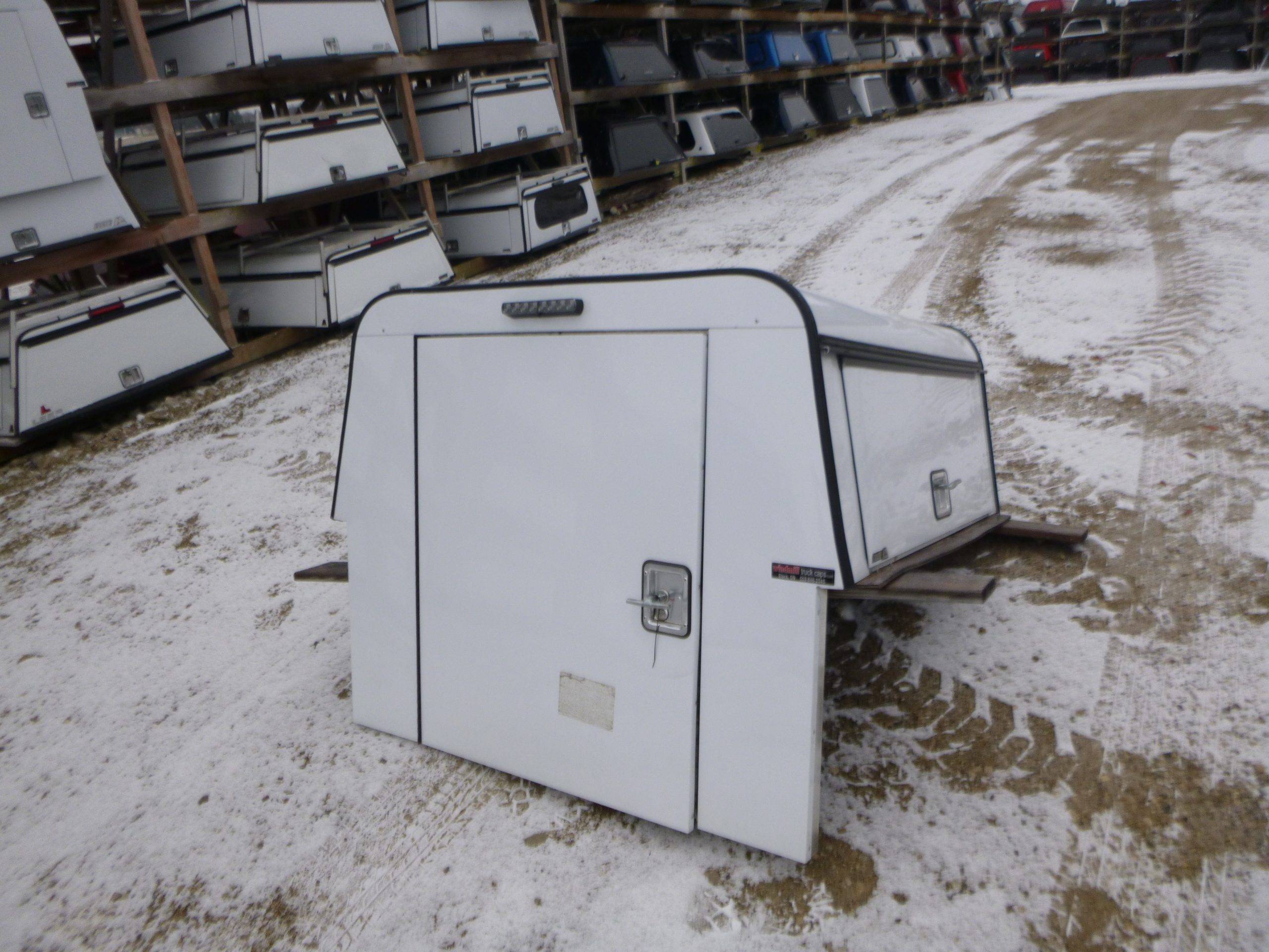 2022 - 2026 Ford Maverick 5' White ARE Contractor Truck Cap - Image 3