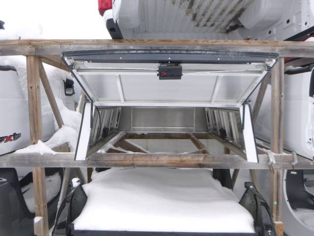 2015 - 2022 Chevrolet Colorado or GMC Canyon 6'2 White ARE Contractor Truck Cap 4 2015 - 2022 Chevrolet Colorado or GMC Canyon 6'2 White ARE Contractor Truck Cap - Image 4