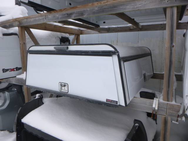 2015 - 2022 Chevrolet Colorado or GMC Canyon 6'2 White ARE Contractor Truck Cap 3 2015 - 2022 Chevrolet Colorado or GMC Canyon 6'2 White ARE Contractor Truck Cap - Image 3