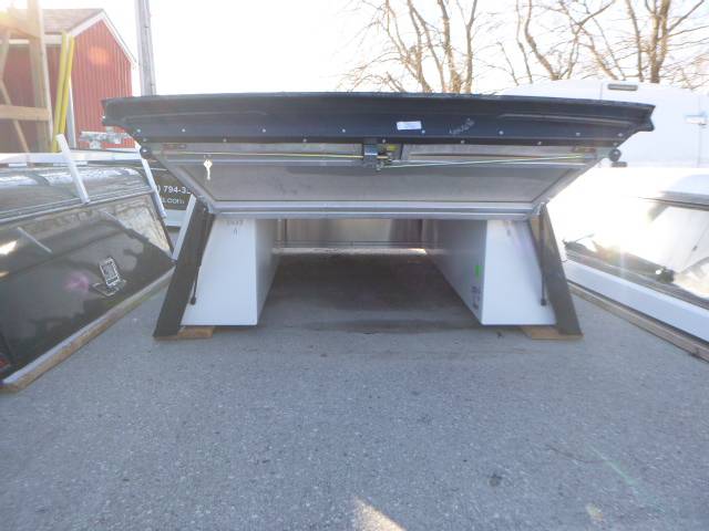 2024 - 2026 Toyota Tacoma 6'2 NEW Black Leer Contractor Truck Cap 4 2024 - 2026 Toyota Tacoma 6'2 NEW Black Leer Contractor Truck Cap - Image 4