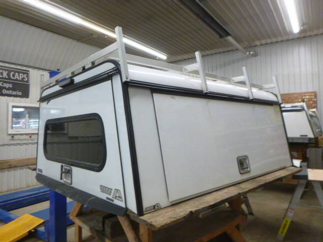 2019 - 2023 Ford Ranger 6' White ARE Contractor Truck Cap 3 2019 - 2023 Ford Ranger 6' White ARE Contractor Truck Cap - Image 3