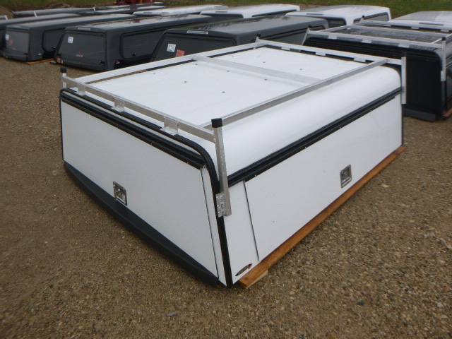 2022 - 2026 NEW Toyota Tundra 6'6 White Swiss Contractor Truck Cap 3 2022 - 2026 NEW Toyota Tundra 6'6 White Swiss Contractor Truck Cap - Image 3