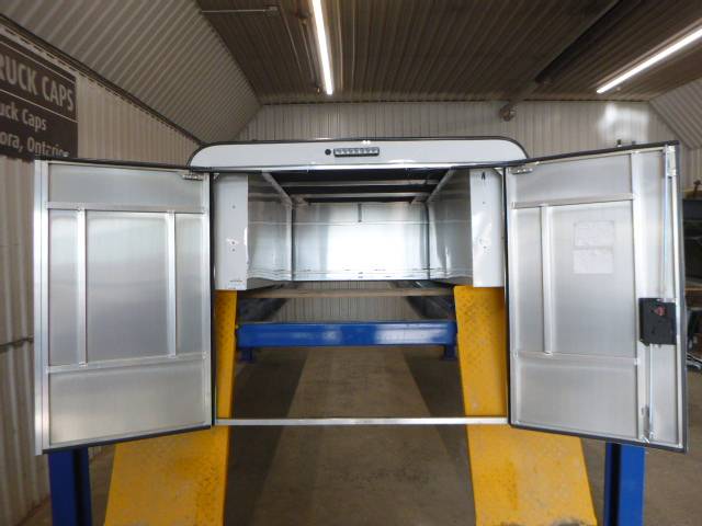 2019 - 2026 Chevrolet Silverado or GMC Sierra 6'6 White ARE Contractor Truck Cap 4 2019 - 2026 Chevrolet Silverado or GMC Sierra 6'6 White ARE Contractor Truck Cap - Image 4