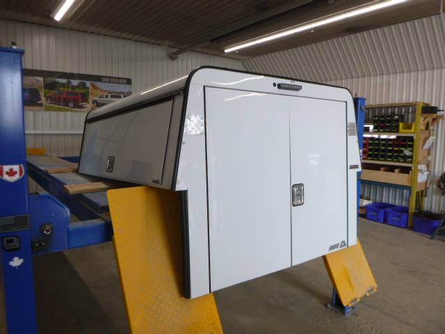 2019 - 2026 Chevrolet Silverado or GMC Sierra 6'6 White ARE Contractor Truck Cap 3 2019 - 2026 Chevrolet Silverado or GMC Sierra 6'6 White ARE Contractor Truck Cap - Image 3