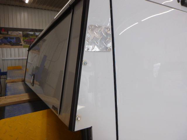 2019 - 2026 Chevrolet Silverado or GMC Sierra 6'6 White ARE Contractor Truck Cap 6 2019 - 2026 Chevrolet Silverado or GMC Sierra 6'6 White ARE Contractor Truck Cap - Image 6