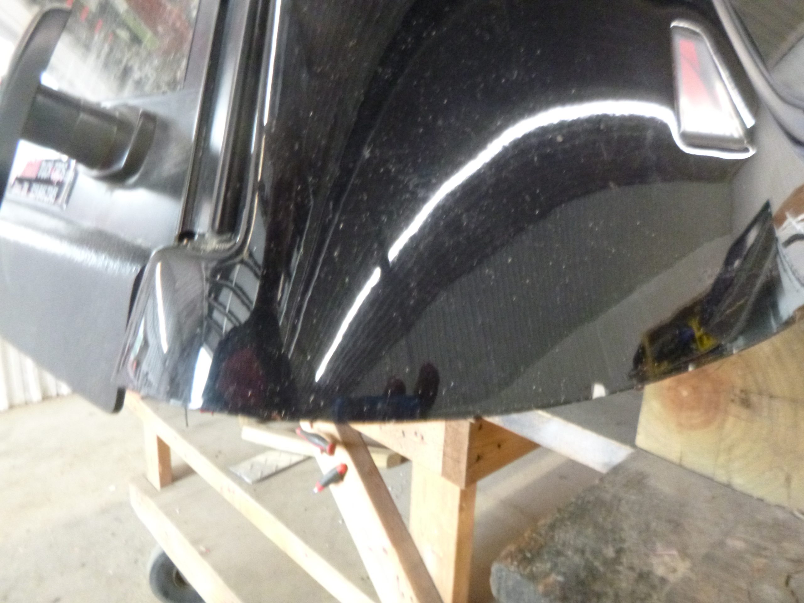 2014 - 2018 GMC Sierra or Chevrolet Silverado 6'6 41 Black Leer Legend Truck Cap 6 2014 - 2018 GMC Sierra or Chevrolet Silverado 6'6 41 Black Leer Legend Truck Cap - Image 6