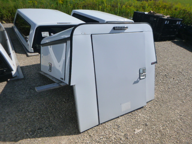 2022 - 2026 Ford Maverick 5' White ARE Contractor Truck Cap - Image 3