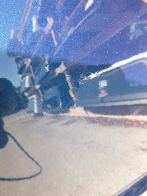 2014 - 2018 GMC Sierra or Chevrolet Silverado 6'6 G1K Blue Leer100RCC Truck Cap - Image 7