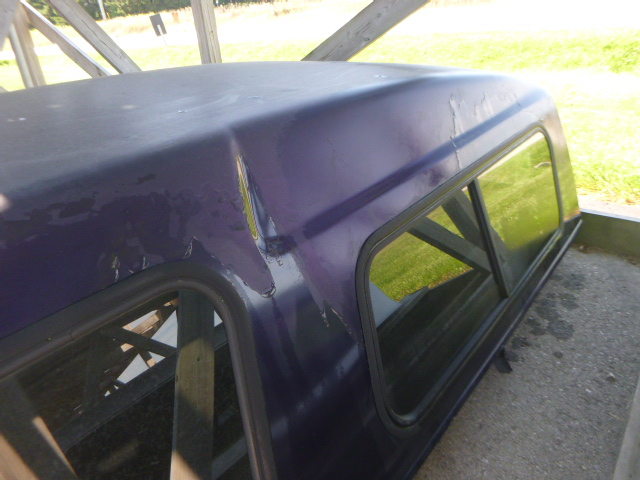 1997 - 2004 Dodge Dakota 6'5 Blue/Purple Leer Highrise Truck Cap - Image 6