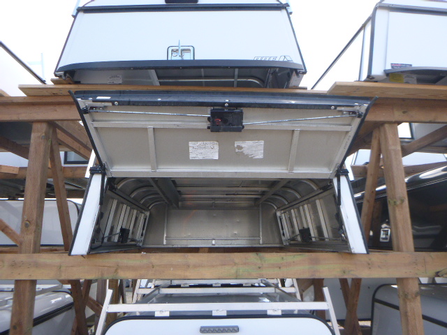 2015 - 2022 Chevrolet Colorado or GMC Canyon 6'2 White ARE Contractor Truck Cap 4 2015 - 2022 Chevrolet Colorado or GMC Canyon 6'2 White ARE Contractor Truck Cap - Image 4