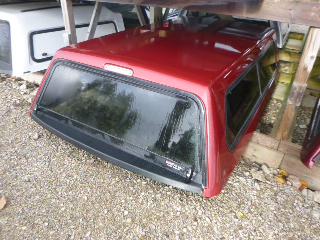 Dodge Ram 8' PRH Blaze Red Raider Truck Cap 2 Dodge Ram 8' PRH Blaze Red Raider Truck Cap - Image 2