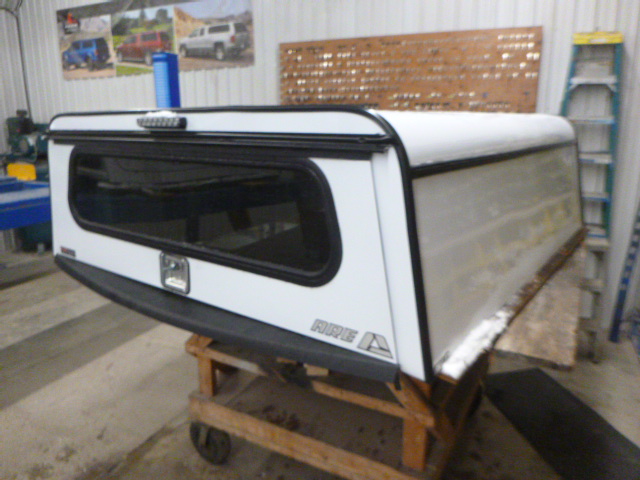 2009 - 2026 Dodge Ram 6'4 White ARE Contractor Truck Cap 3 2009 - 2026 Dodge Ram 6'4 White ARE Contractor Truck Cap - Image 3