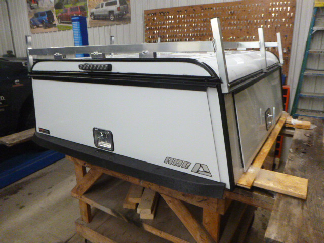 2022 - 2026 Ford Maverick 5' White ARE Contractor Truck Cap - Image 3