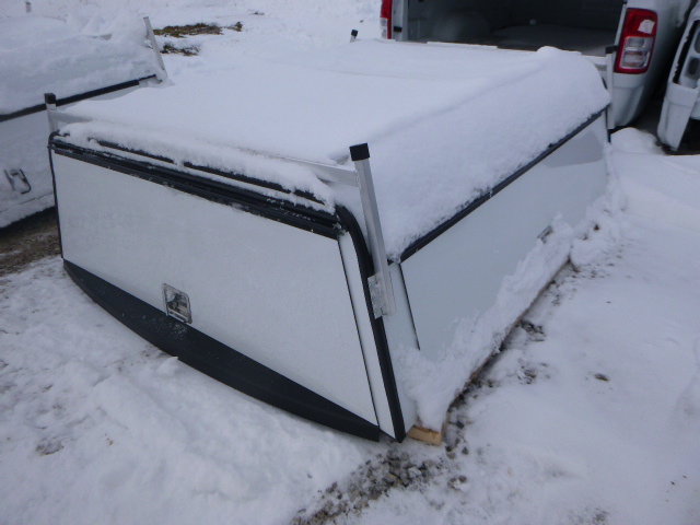 2009 - 2026 Dodge Ram 6'4 White Swiss Contractor Truck Cap 1 2009 - 2026 Dodge Ram 6'4 White Swiss Contractor Truck Cap