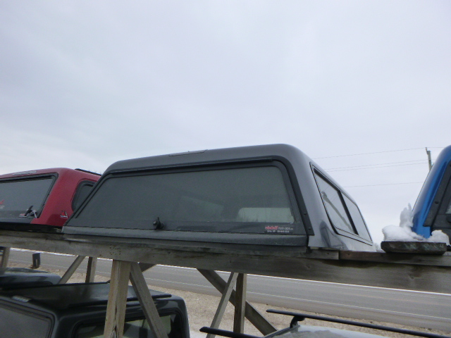 2022 - 2026 Nissan Frontier 6'2 KAD Gun Metallic Contour III Truck Cap 3 2022 - 2026 Nissan Frontier 6'2 KAD Gun Metallic Contour III Truck Cap - Image 3