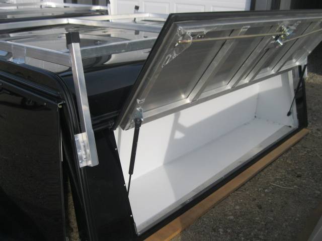 2009-2026 DODGE RAM 5.7' NEW BLACK HDU CONTRACTOR TRUCK CAP - Image 4