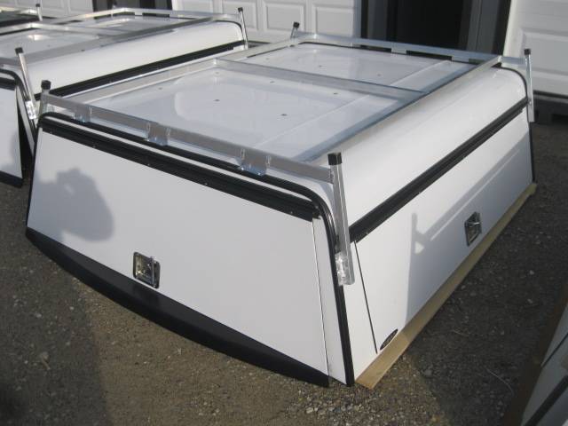 2015-2020 FORD F150 5.5' NEW WHITE HDU CONTRACTOR TRUCK CAP 2 2015-2020 FORD F150 5.5' NEW WHITE HDU CONTRACTOR TRUCK CAP - Image 2