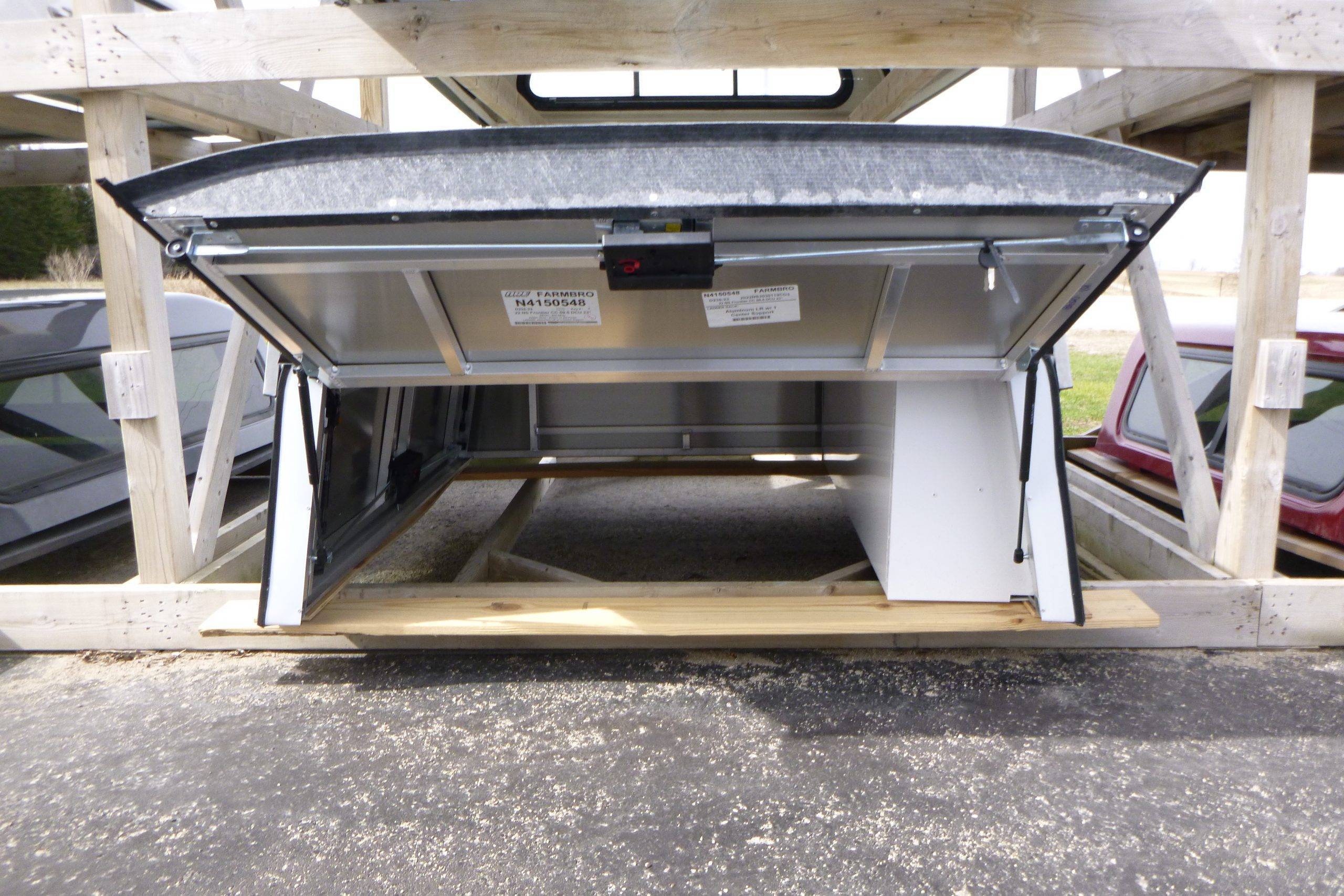 2022-2026 Nissan Frontier 5'2 white ARE Contractor Cap - Image 3