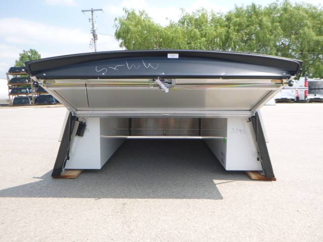 2019-2026 GMC Sierra or Chevrolet Silverado 1500 6.6' New Black Leer DCC Contractor truck cap - Image 7