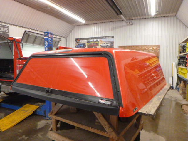 2021 - 2026 Ford F150 5'6 PQ Race Red ARE Truck Cap - Image 3