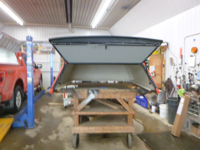 2021 - 2026 Ford F150 5'6 PQ Race Red ARE Truck Cap - Image 5