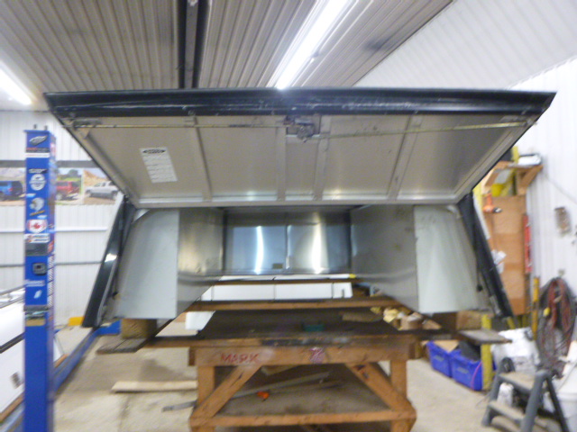 2014 - 2018 GMC Sierra or Chevrolet Silverado 6'5 Black Swiss Contractor Truck Cap - Image 3