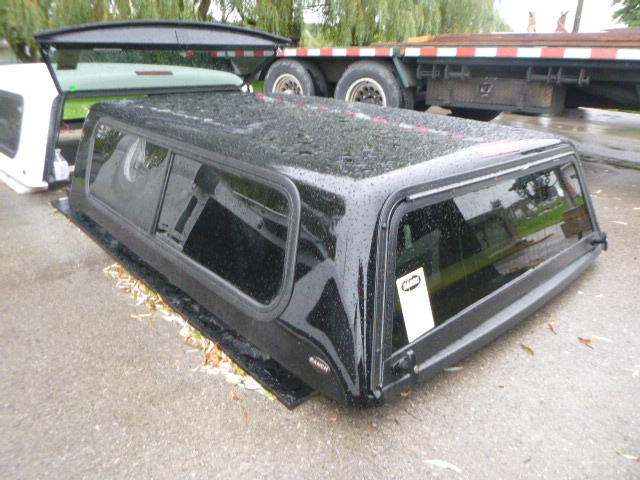 2023 - 2026 GMC Canyon 5'2 GBA Black Ranch Echo Truck Cap 2 2023 - 2026 GMC Canyon 5'2 GBA Black Ranch Echo Truck Cap - Image 2