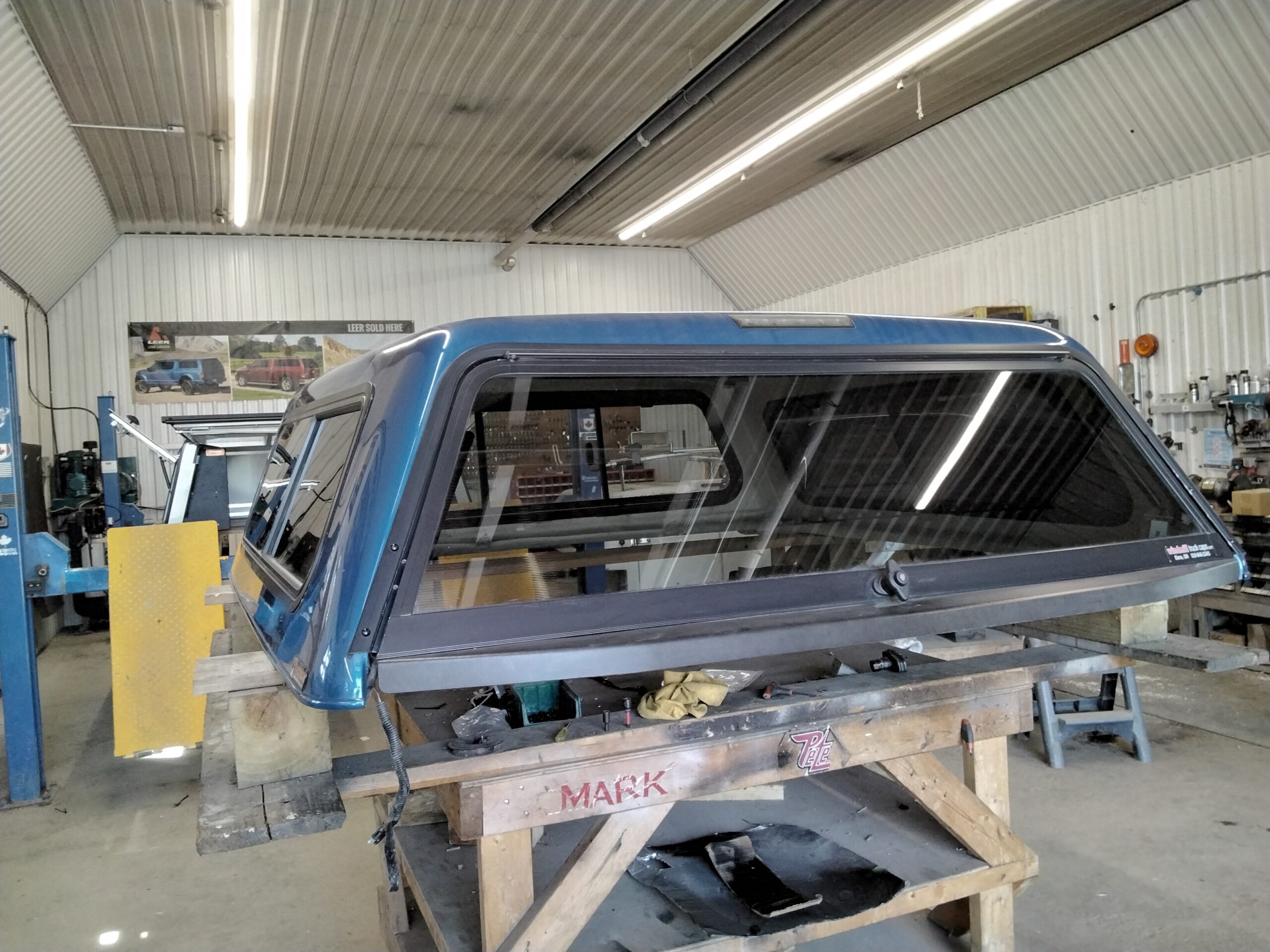 2015 - 2020 Ford F150 5'6 N6 Blue Lightening Contour III Truck Cap 2 2015 - 2020 Ford F150 5'6 N6 Blue Lightening Contour III Truck Cap - Image 2