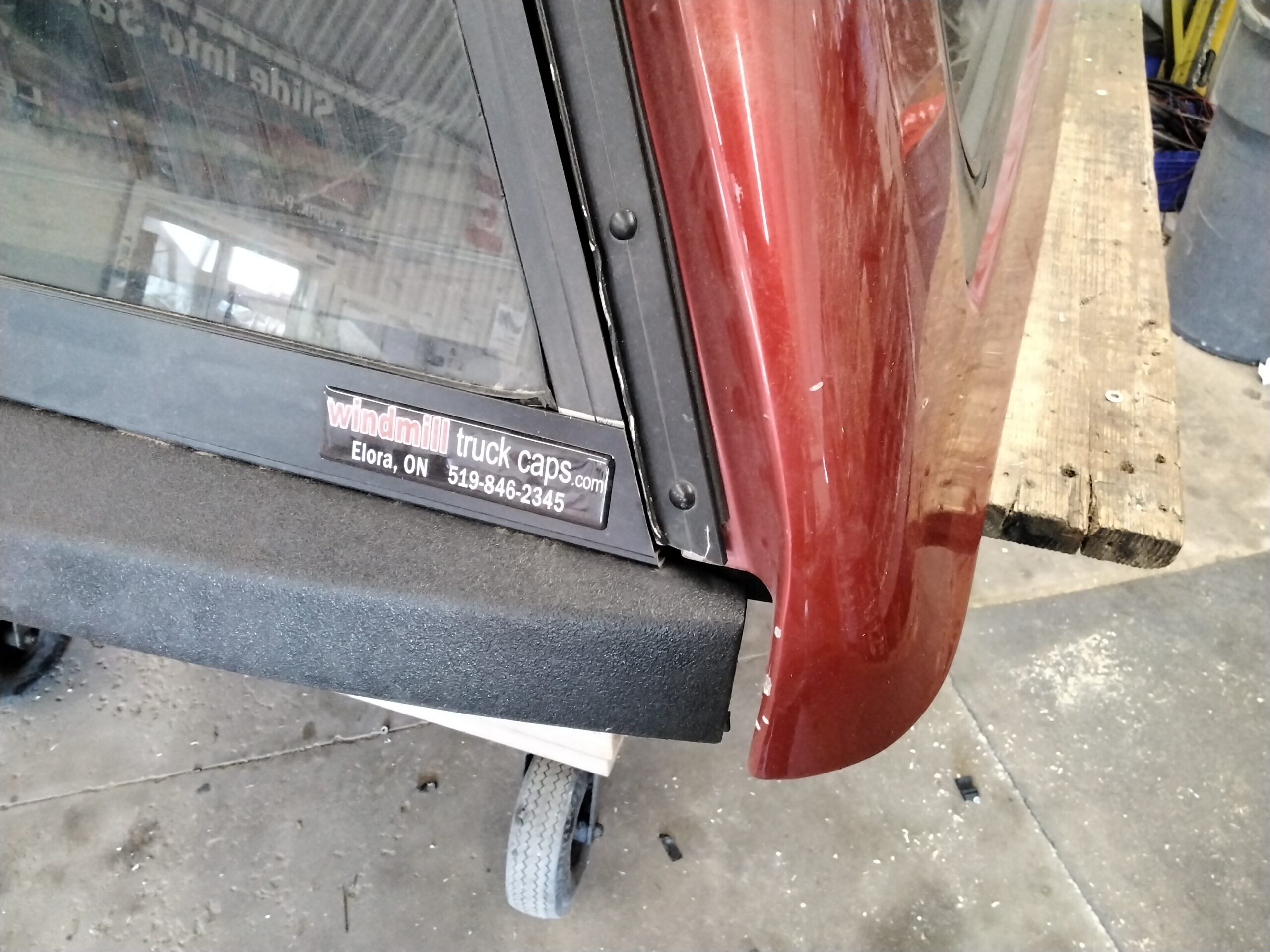 2021 - 2026 Ford F150 5'6 D4 Lucid Red Contour IV Truck Cap 5 2021 - 2026 Ford F150 5'6 D4 Lucid Red Contour IV Truck Cap - Image 5