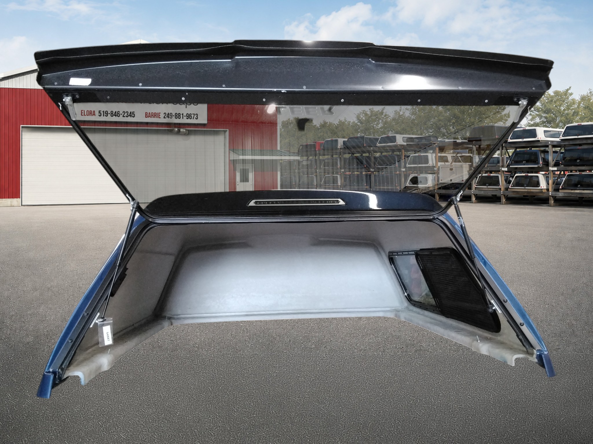 2021 - 2026 Ford F150 5'6 B3 Artisan Blue Leer180 Truck Cap 3 2021 - 2026 Ford F150 5'6 B3 Artisan Blue Leer180 Truck Cap - Image 3