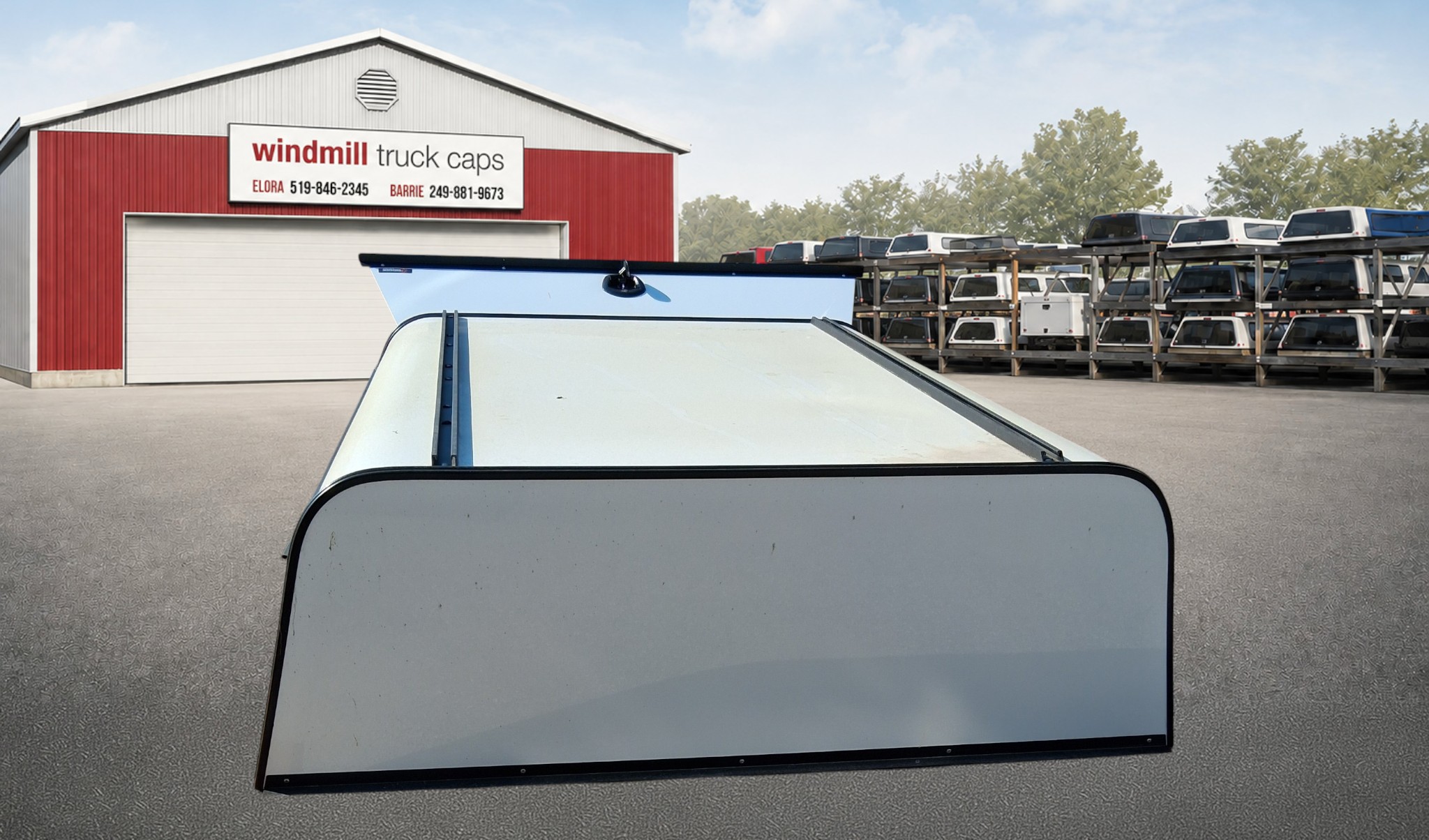 Dodge Ram 5'7 New White Precision Innovator Contractor Cap 2 Dodge Ram 5'7 New White Precision Innovator Contractor Cap - Image 2