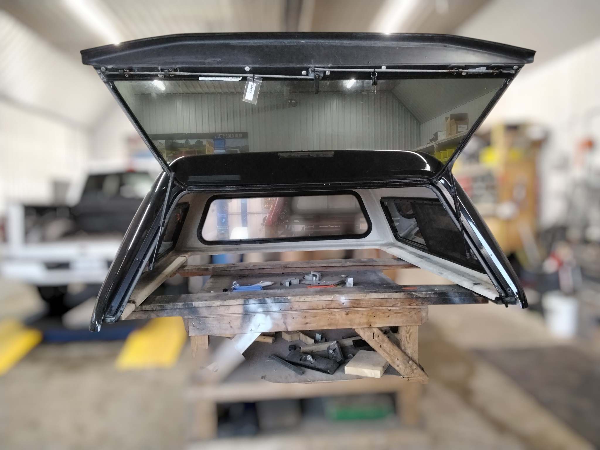 2015 - 2020 Ford F150 6'6 UH Tuxedo Black ARE Truck Cap 3 2015 - 2020 Ford F150 6'6 UH Tuxedo Black ARE Truck Cap - Image 3