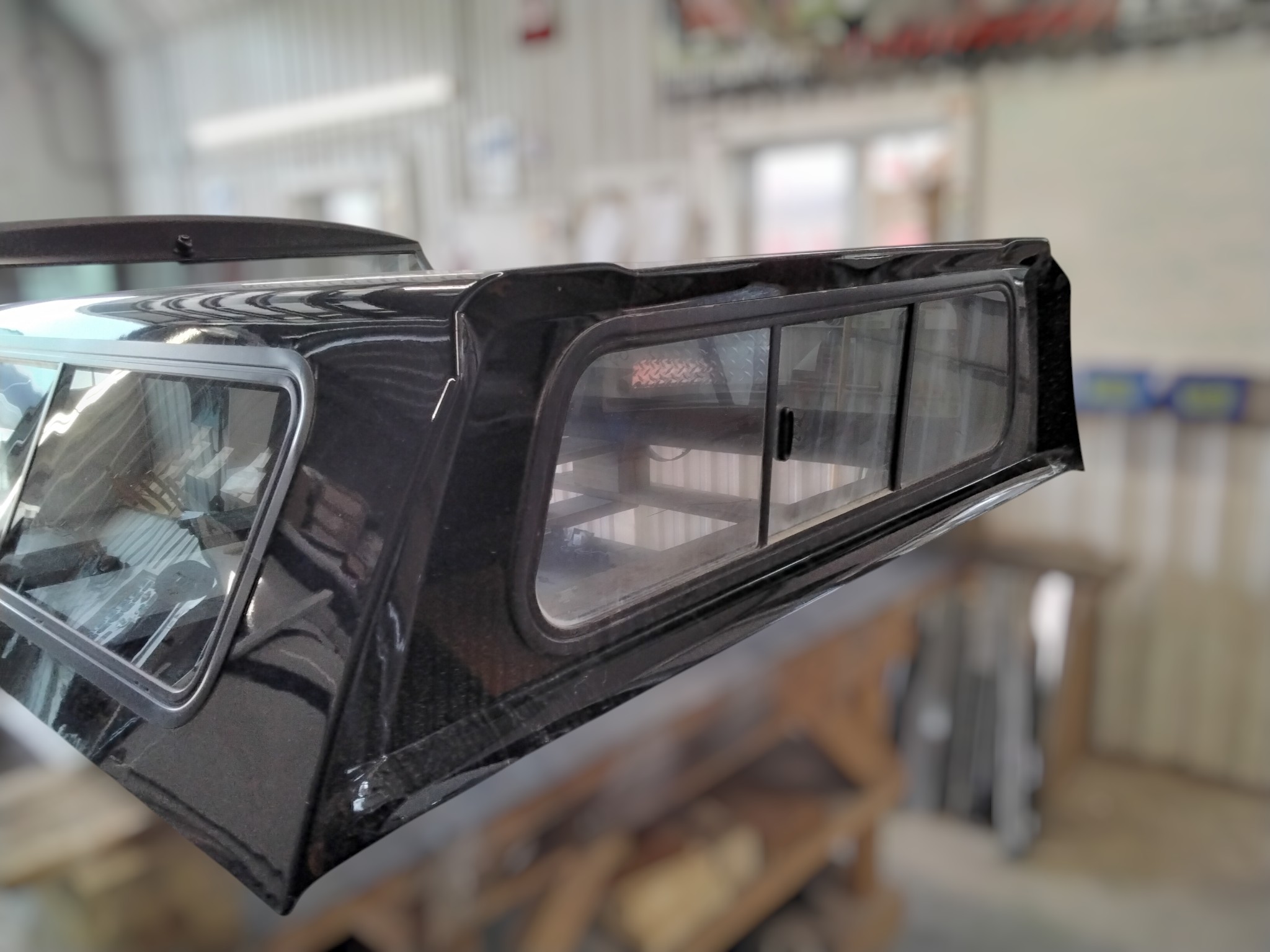 2019 - 2026 GMC Sierra 6'6 1500 41 Black Contour III Truck Cap 4 2019 - 2026 GMC Sierra 6'6 1500 41 Black Contour III Truck Cap - Image 4