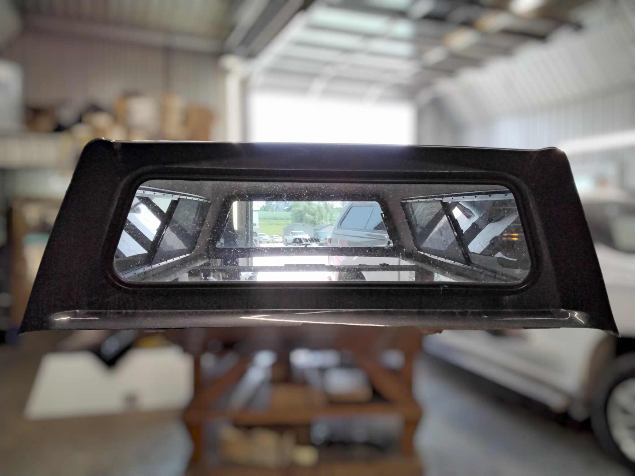 2015 - 2020 Ford F150 8' J7 Magnetic Grey ARE Truck Cap 4 2015 - 2020 Ford F150 8' J7 Magnetic Grey ARE Truck Cap - Image 4