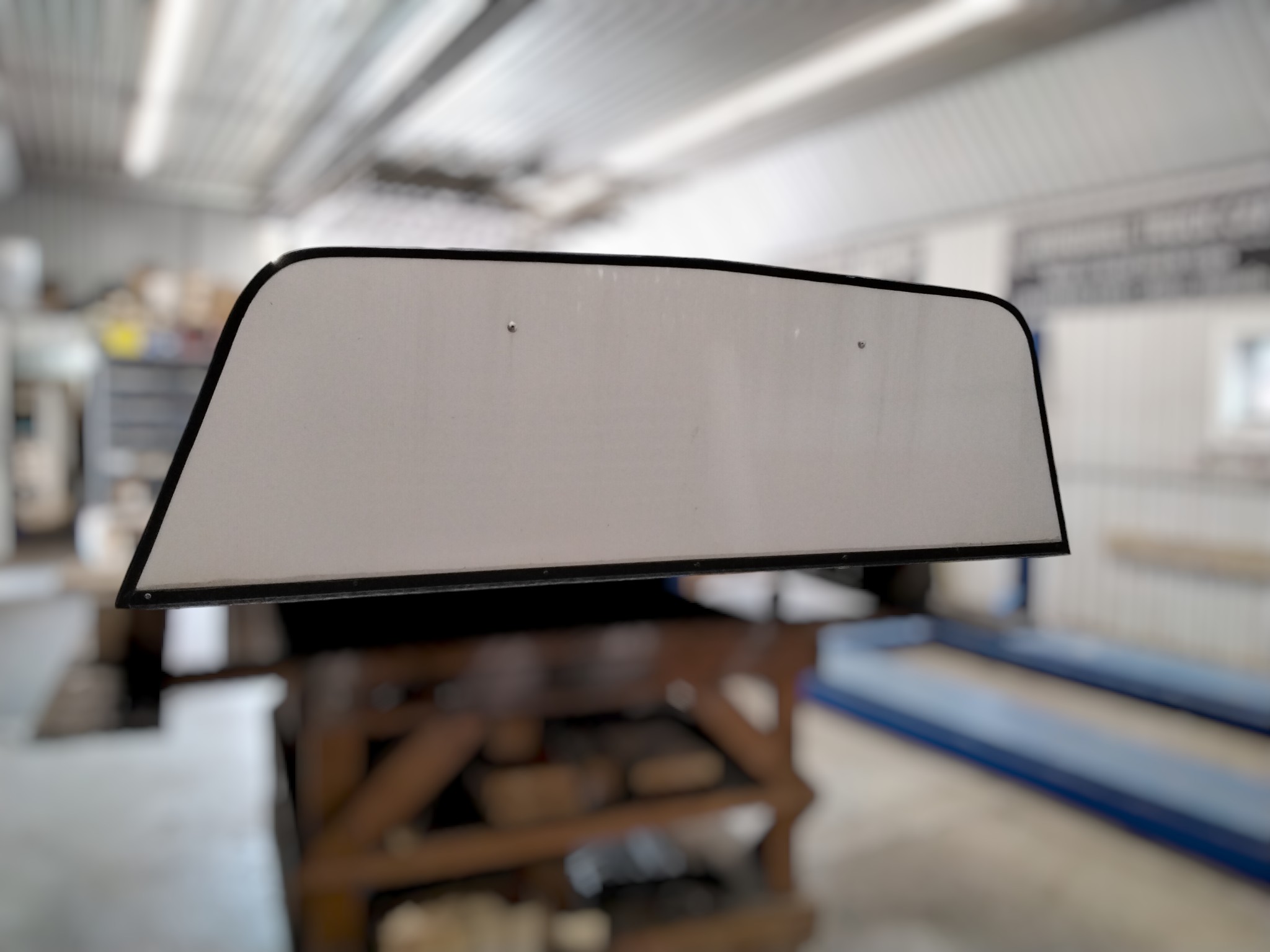 2015 - 2026 Ford F150 6'6 White Contractor Truck Cap 4 2015 - 2026 Ford F150 6'6 White Contractor Truck Cap - Image 4