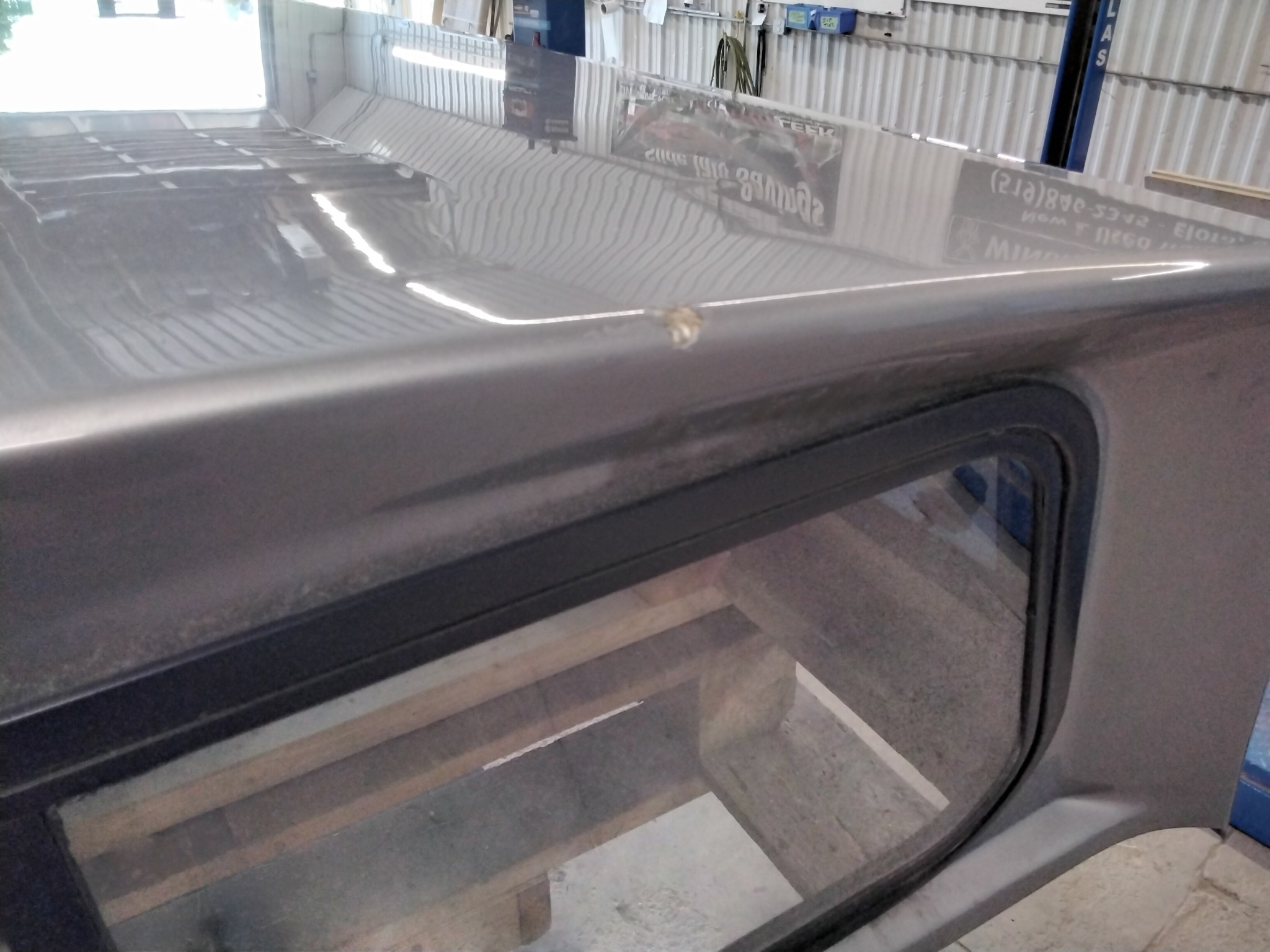 2015 - 2020 Ford F150 6'6 JS Iconic Silver ARE Truck Cap 5 2015 - 2020 Ford F150 6'6 JS Iconic Silver ARE Truck Cap - Image 5