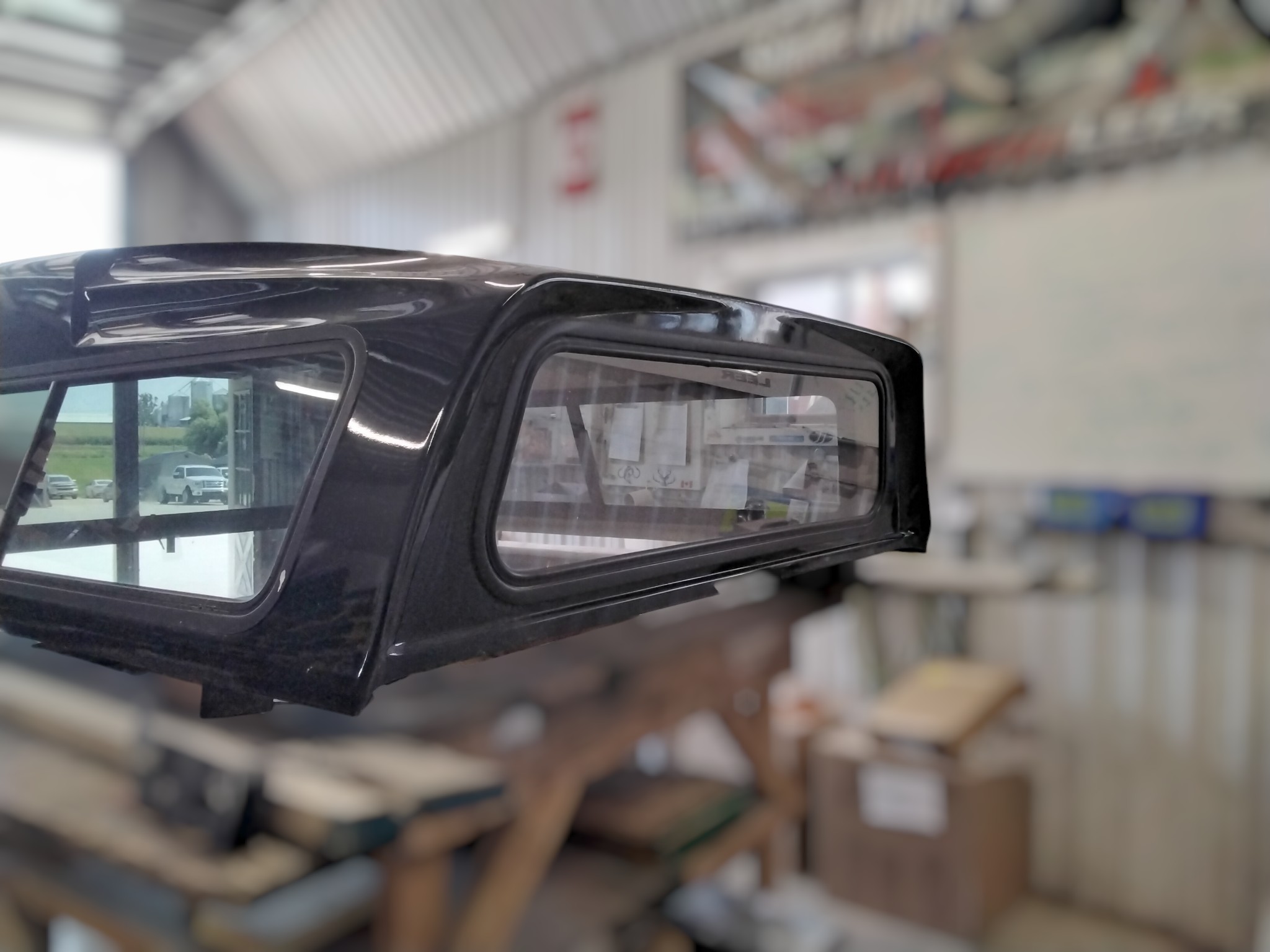 2016 - 2023 Toyota Tacoma 6'2 218 Black ARE Truck Cap 4 2016 - 2023 Toyota Tacoma 6'2 218 Black ARE Truck Cap - Image 4